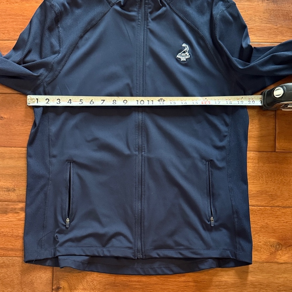 ahead Performance Pinehurst 1895 Navy Full-Zip Jacket Size Large - Picture 6 of 7